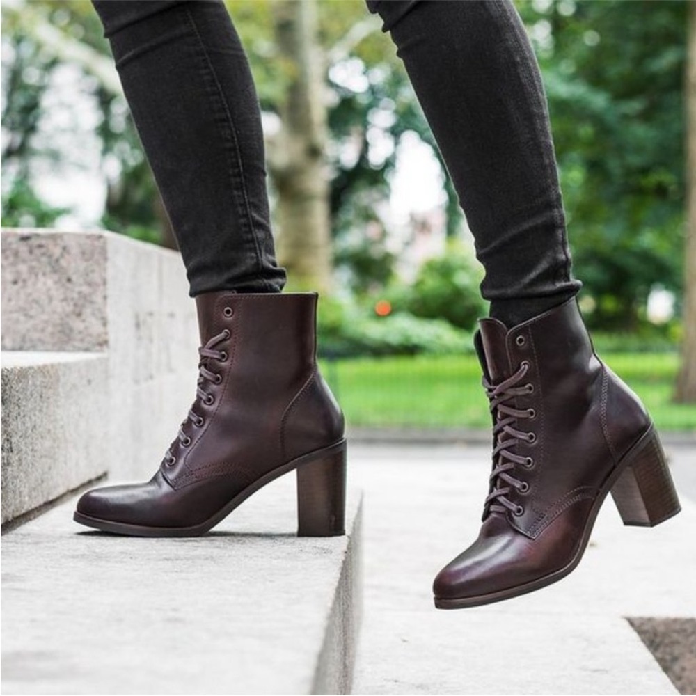 Thursday Boot Company Women's Lace Up Boots - Dark Brown